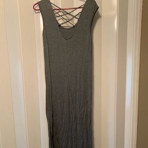 Grey Maxi Dress